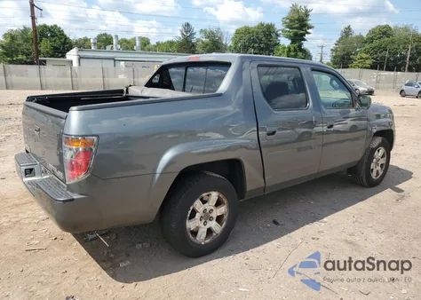 2008 Honda Ridgeline Rtl из США, поврежденный, VIN 2HJYK16548H532067